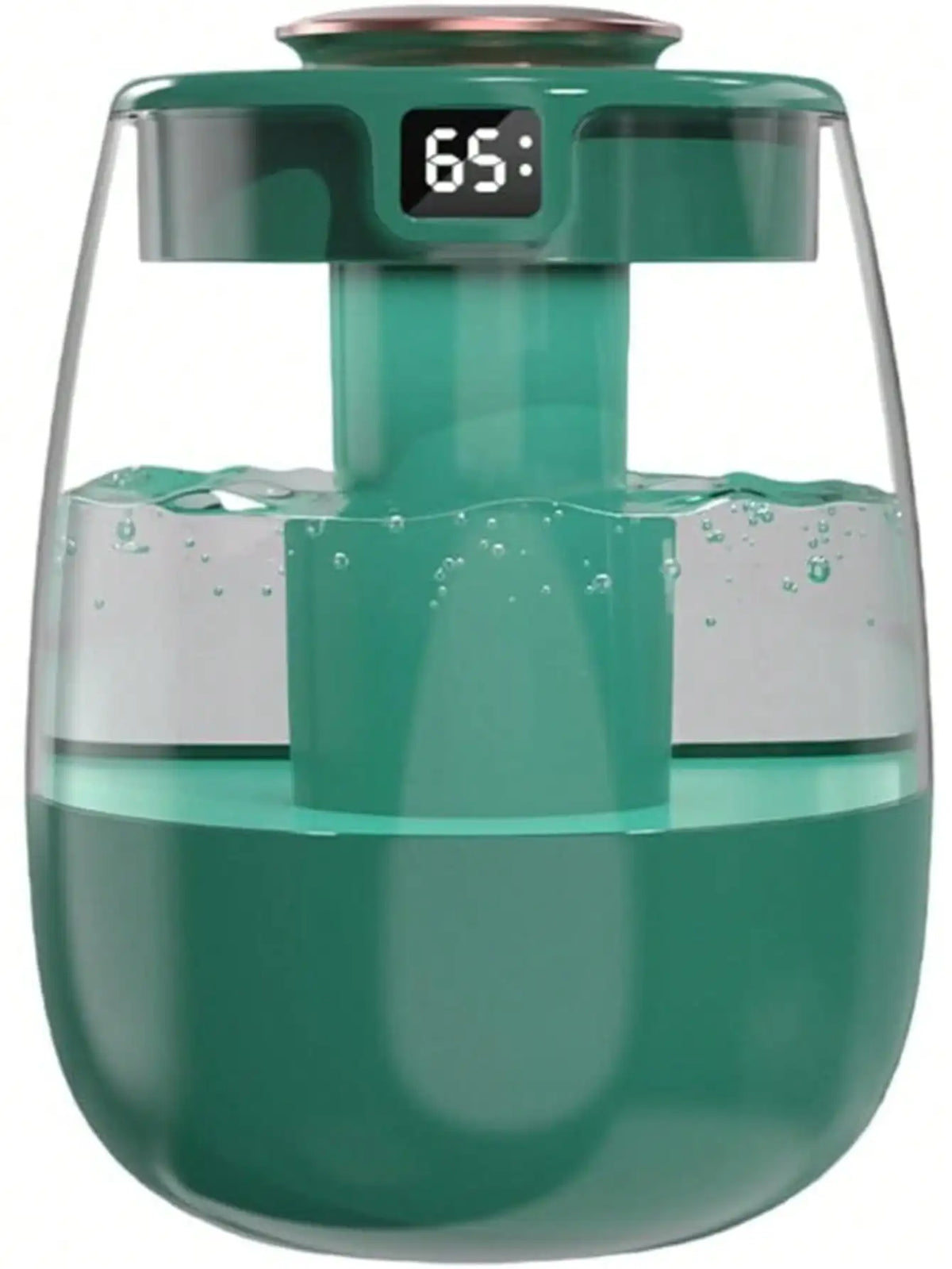 Double Spray Humidifier,1L Silent USB Digital Display Humidifier With 2 Mist Modes & Night Light For Car Office Home Room