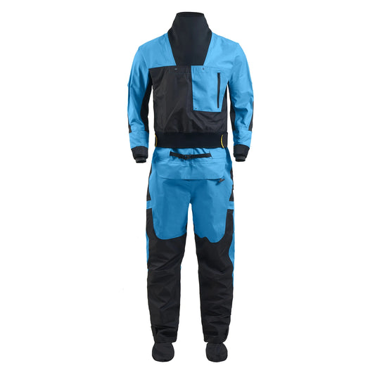 Men's Kayak Drysuit, Ocean River, Sailing Boat Latex Gasket Dry Waterproof Clothing, Paddle, Drifting Equipment, Canoeing Equipm