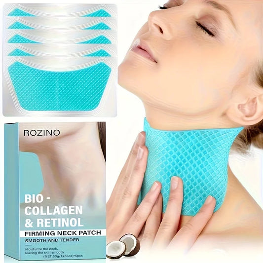 Collagen And Retinol Neck Mask Patches For Firming And Hydration