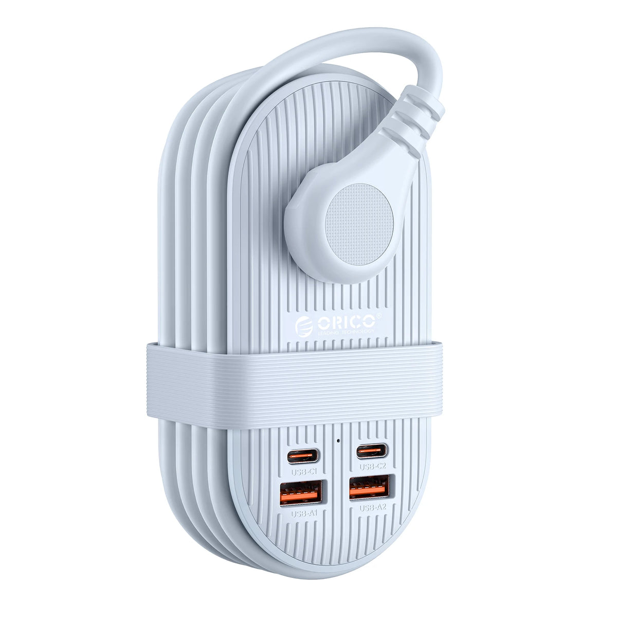 Orico 65W GaN Travel Power Strip With USB C Ports