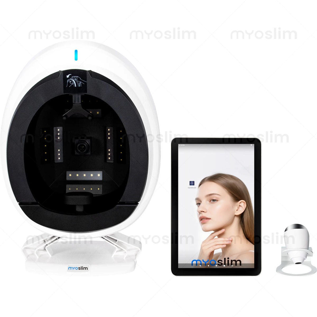 MYOSLIM AI Facial and Scalp Skin Analysis Scanner Machine