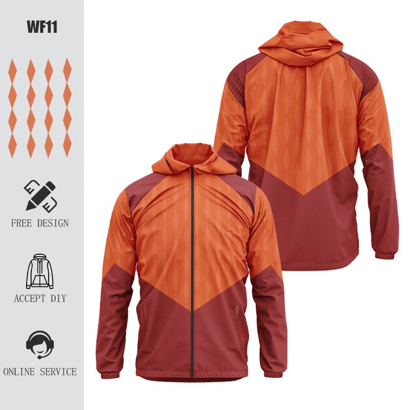 Women's Men's Protective Jackets Camping Mountaineering Hiking Outdoor Sports Windbreaker Autumn Wnter Lightweight Coat WF16