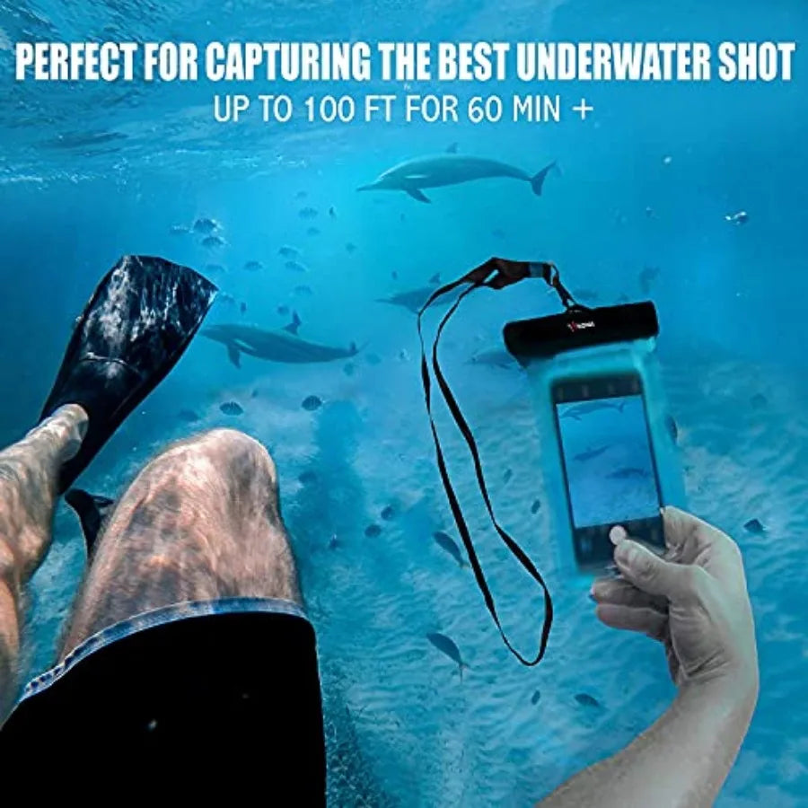 Submariner Floating Waterproof Case - Universal Phone Pouch Compatible for iPhone 14 13 12 Pro Max XS Plus Samsung Galaxy S22 C