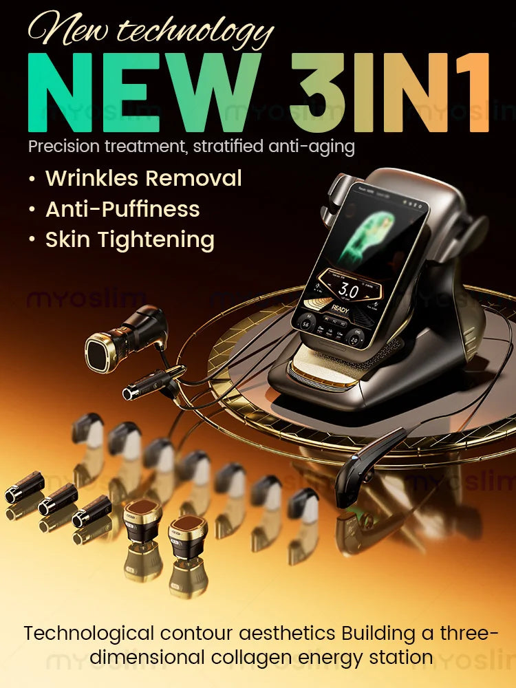 MYOSLIM Ultrasound Beauty System for Facial Lifting and Body Firming