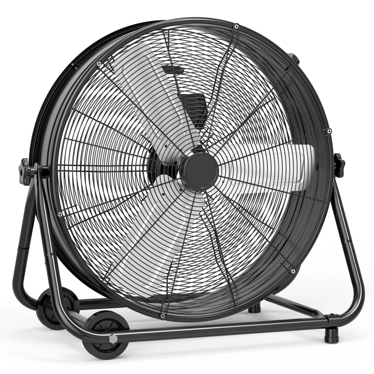 Acekool Industrial Drum Fan High Speed Air Circulator With Casters
