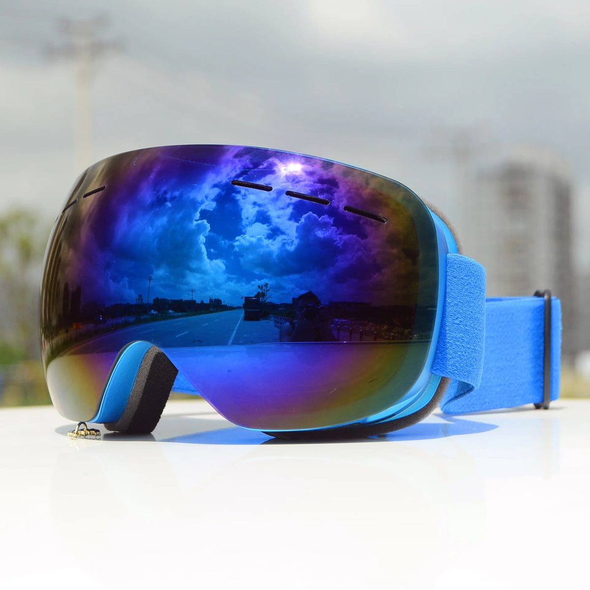 New Ski Goggles Men Women Double Layers Anti-fog Big Ski Mask UV400 Glasses Protection Skiing Winter Snow Snowboard Goggles