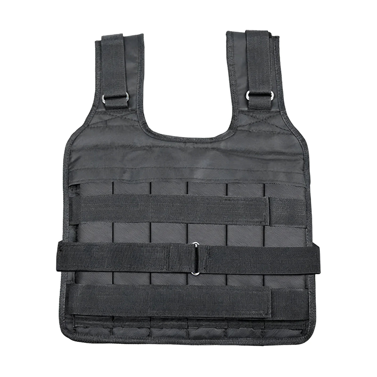 Adjustable Weighted Vest Shell Only 2.2-110lbs, Workout Vest for Progressive Overload Training, Empty Shell Fitness Gear for Runners Athletes
