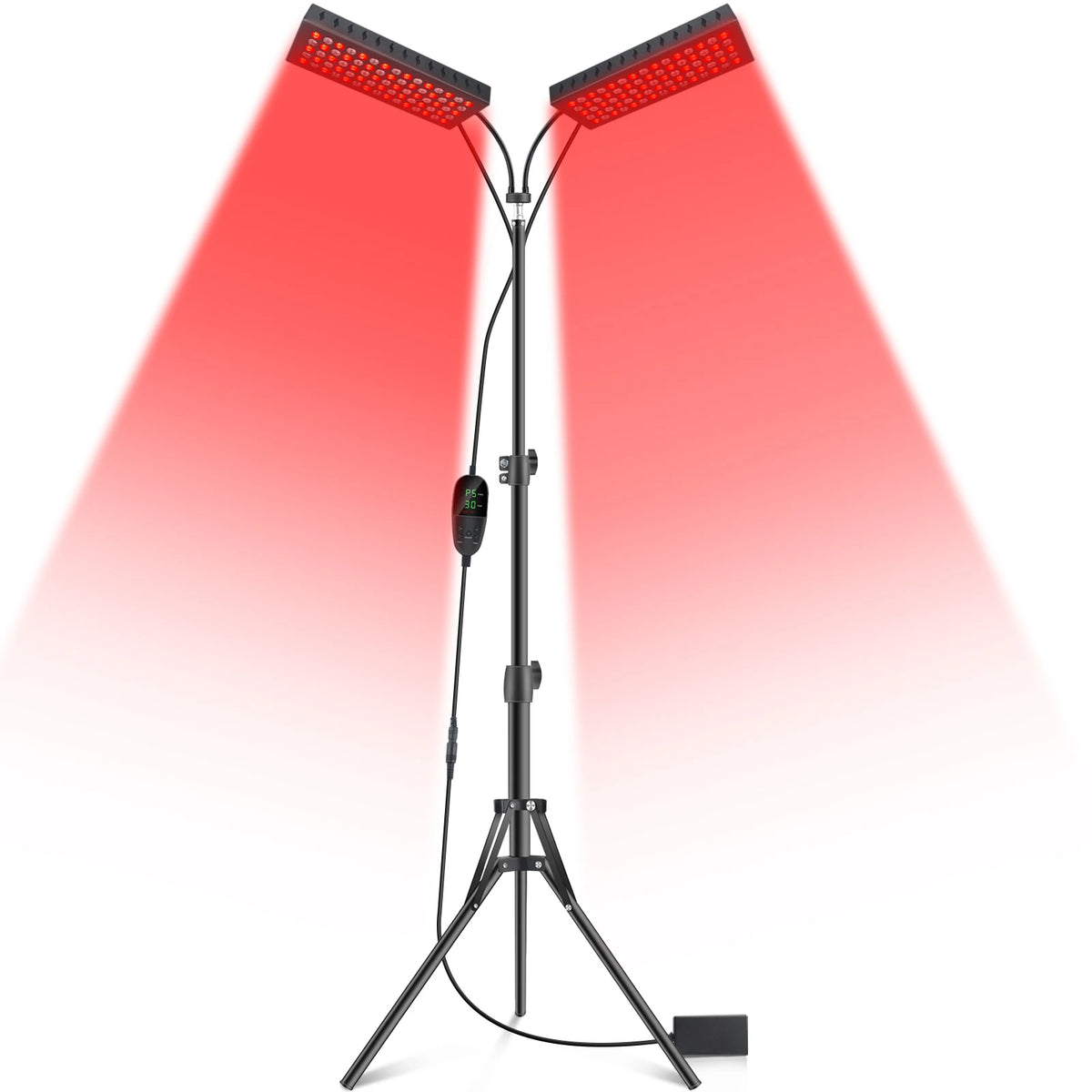 Updated Red Light Therapy Panel for Face Body Device Dual-head 150 Leds Lamps for Face Waist Back Shoulder Muscle Pain Relief Relax Skin Care Infrared Light
