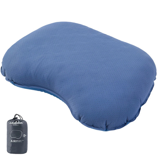 Soomloom Inflating Camping Pillow - Lightweight Ergonomic Travel Pillow for Outdoor, Car Camping, Compact Inflating Air Pillow