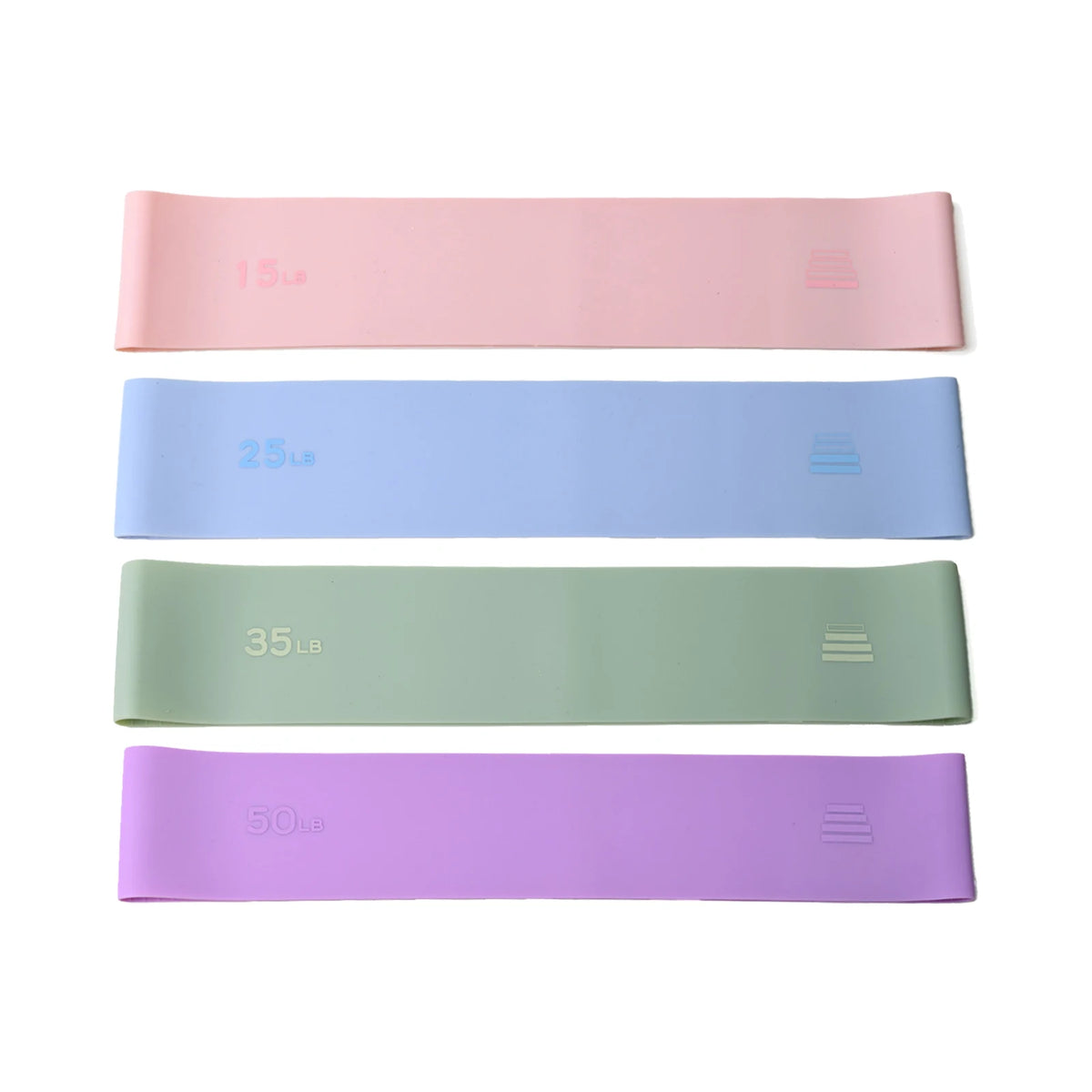 Stretch Bands for Exercise, Resistance Bands for Working Out, Exercise Bands for Physical Therapy, Pilates, Rehab, Stretch, Strength Training and Yoga Starter Set