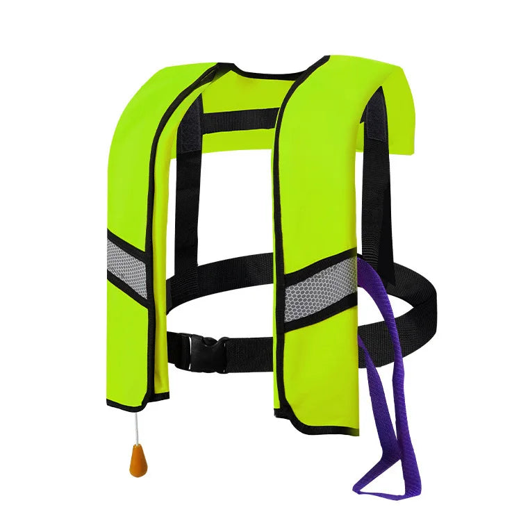 Automatic Swiming man Life Vest Inflatable Fishing Life Jacket Top quality Rescue Vest big Buoyancy kayak Women boat Life Jacket