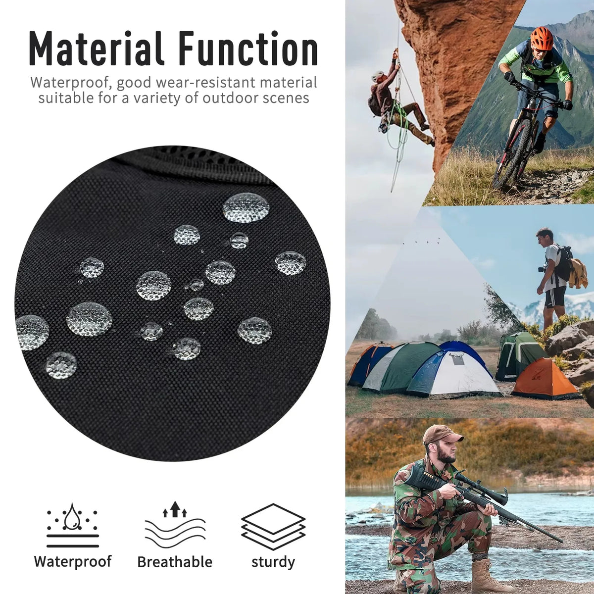 Military Tactical Backpack,Sturdy Work & Molle Laptops Rucksack,Army Assault Pack For Hiking Camping Travel Fishing Gym