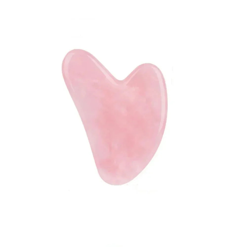 Smooth Polished Natural Jade Gua Sha Board Gentle Skin-Friendly Lightweight Portable SPA Massage Tool for Home Daily Skincare Travel Women Skincare Lovers Facial Massager Face Neck Care Beauty Accessory