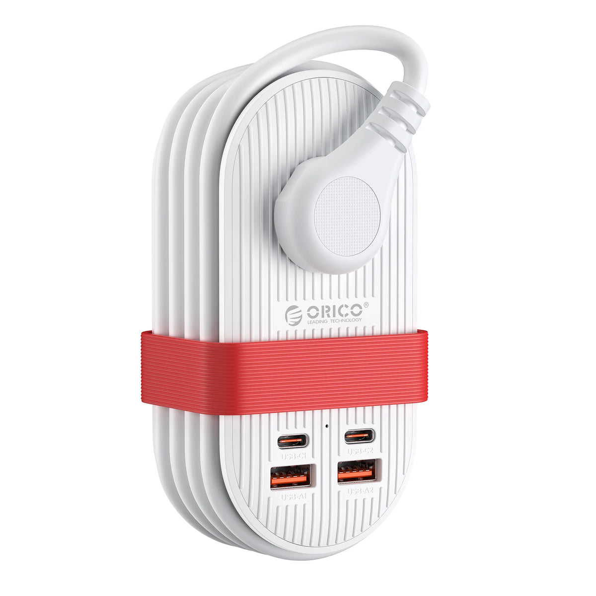 Orico 65W GaN Travel Power Strip With USB C Ports