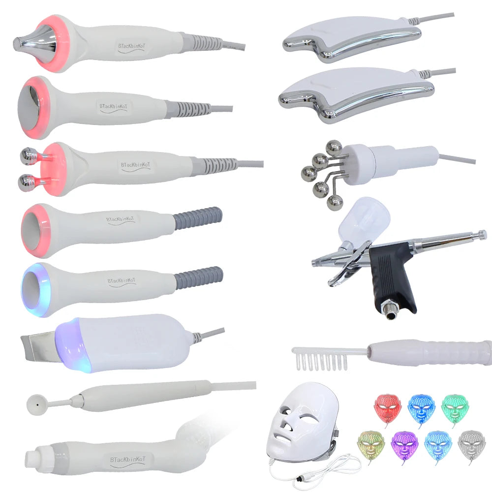 12 In 1 Aqua Peeling Lift Skin Bubble Oxygen Machine Skin Care Cleansing Facial Equipment