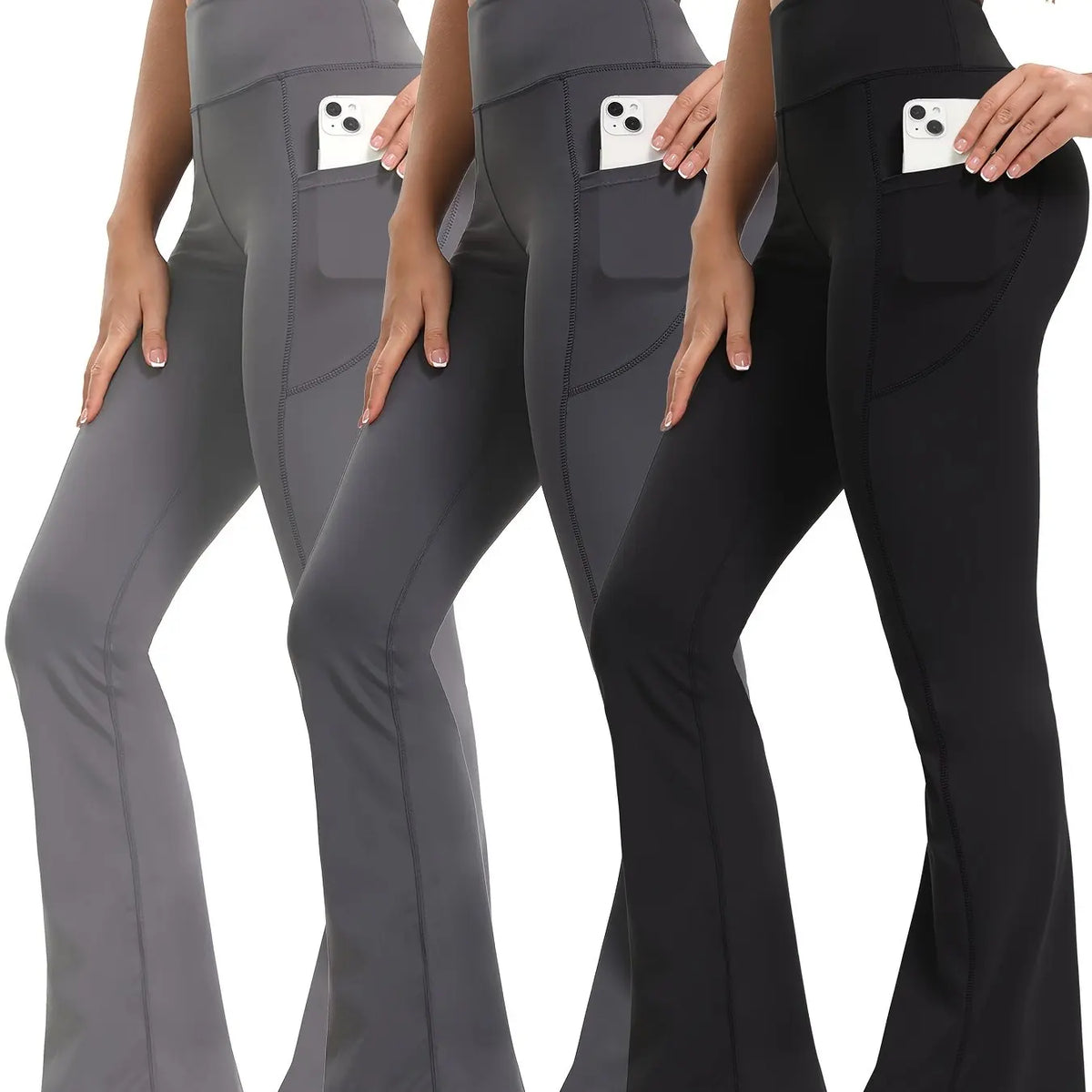 Women High Stretch Curved Seam Leggings For Gym And Fitness