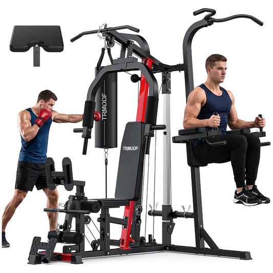 Pooboo Home Gym Strength Training Equipment For Full Body Workouts