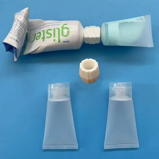Leakproof Refillable Travel Bottles With Adapters Toiletry Set