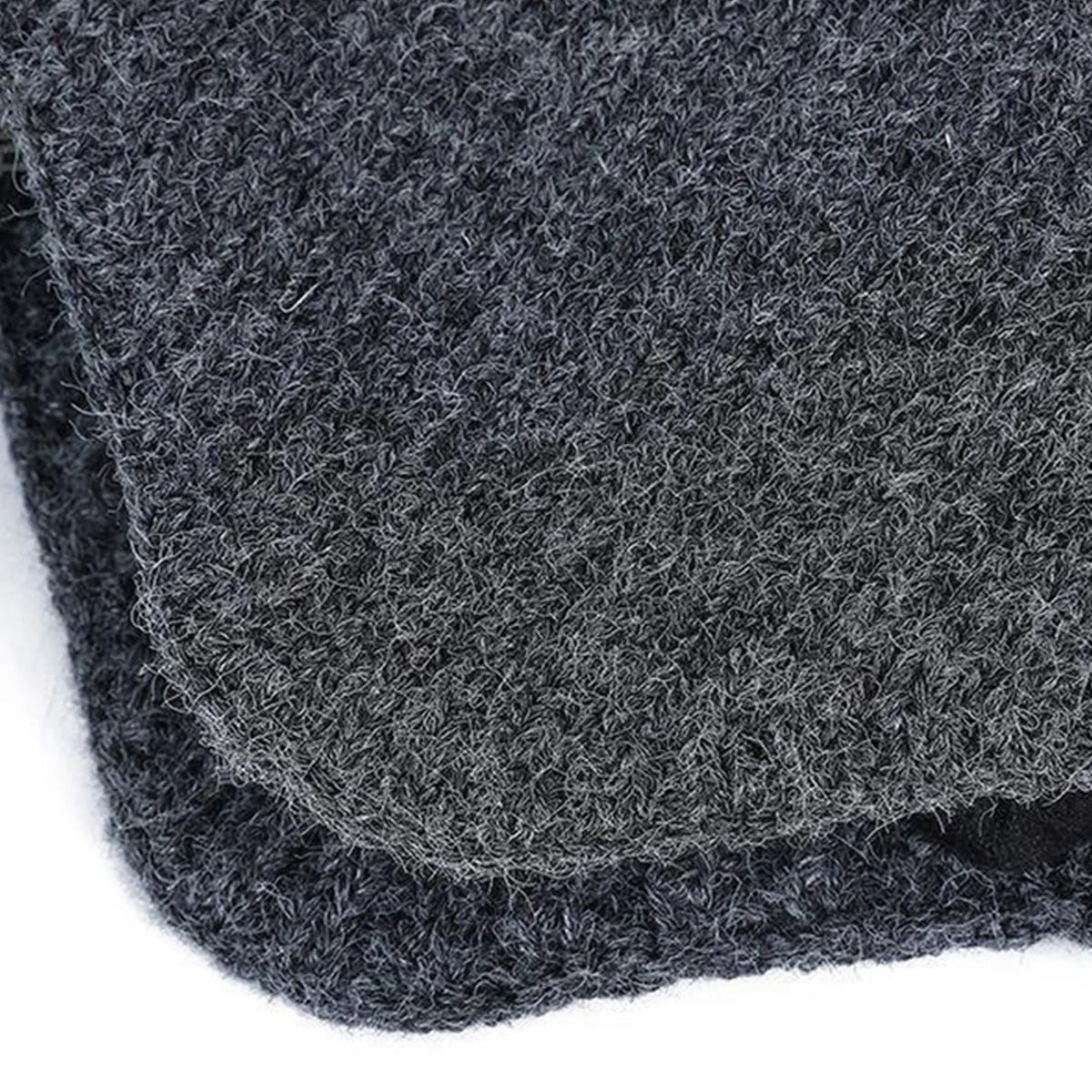 Windproof Hat Thickened for Cold Weather Men's Winter Knitted Beanie Faux Fur Lined Ear Protection Warm Cap Durable