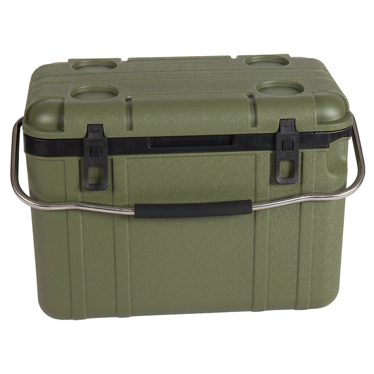 25 Quart Green Cooler, Ultra-Light Insulated Ice Chest – Heavy-Duty Hard Shell Cooler with 5-7Days Ice Retention for Camping, Tailgating, Job Site & Outdoor Adventures