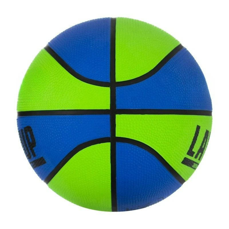 Lay-Up Mini Outdoor Blue/Green Basketball 22"