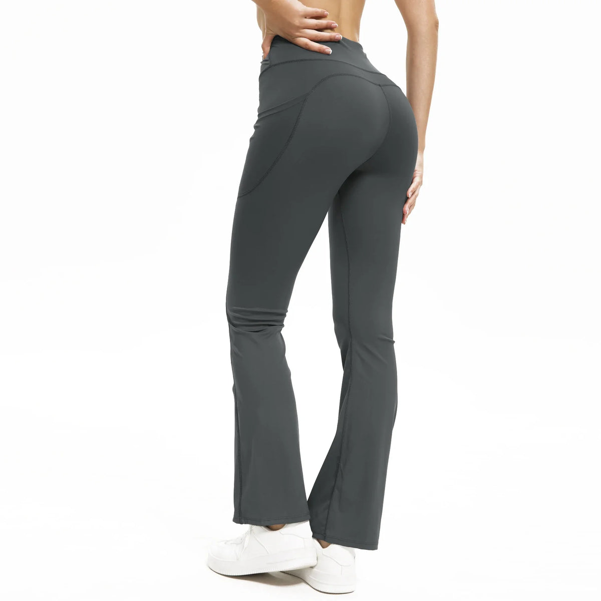Women High Stretch Curved Seam Leggings For Gym And Fitness