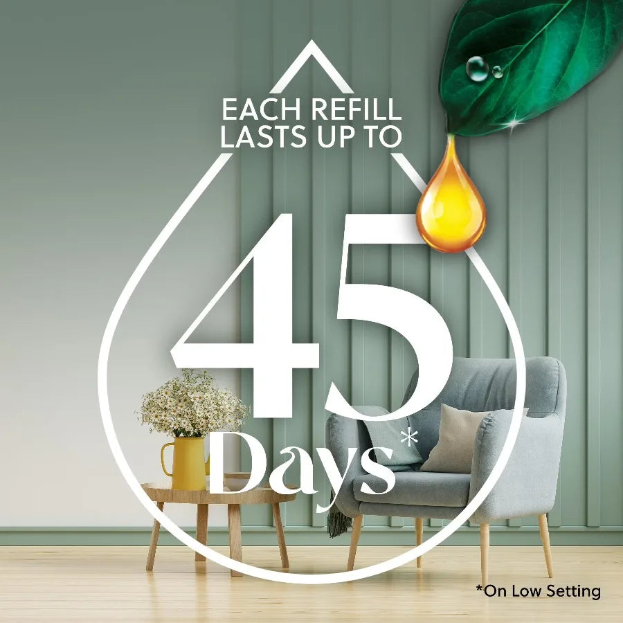 (3 pack) Air Wick Essential Mist Scented Oil Cordless Diffuser Refills, Fresh Pine and Juniper, 2 Count