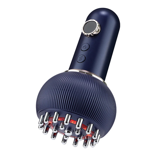 Hailicare Heated Rechargeable Body Massage Brush With Microcurrent Guasha